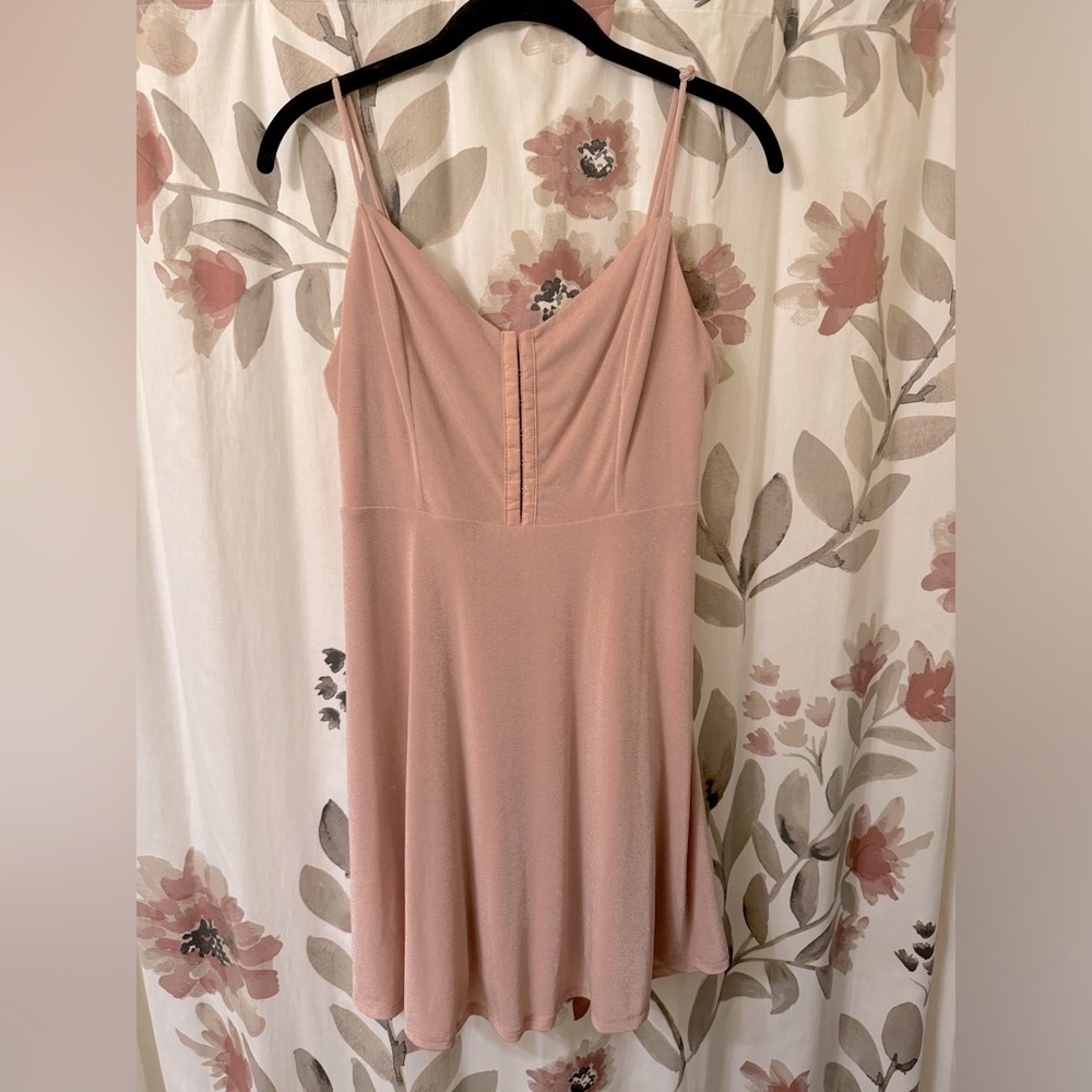 ✨NWT✨ Forever 21 light pink/mauve mini corset dress
